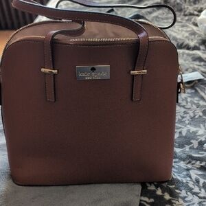 Kate Spade Brown Leather Men's Bag